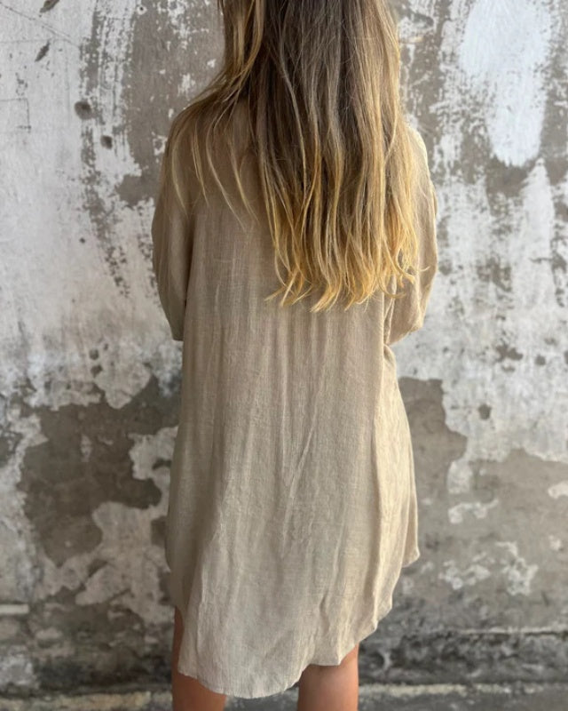 Camille | Ensemble Décontracté à Manches Longues et Short pour Femmes 5