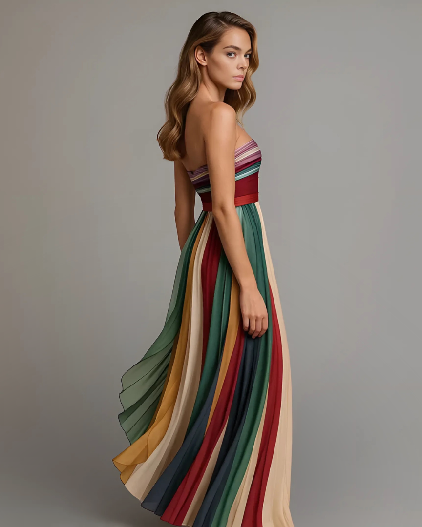 Camille | Robe Longue Décontractée Élégante pour Femmes, Style Polyvalent et Confortable 2