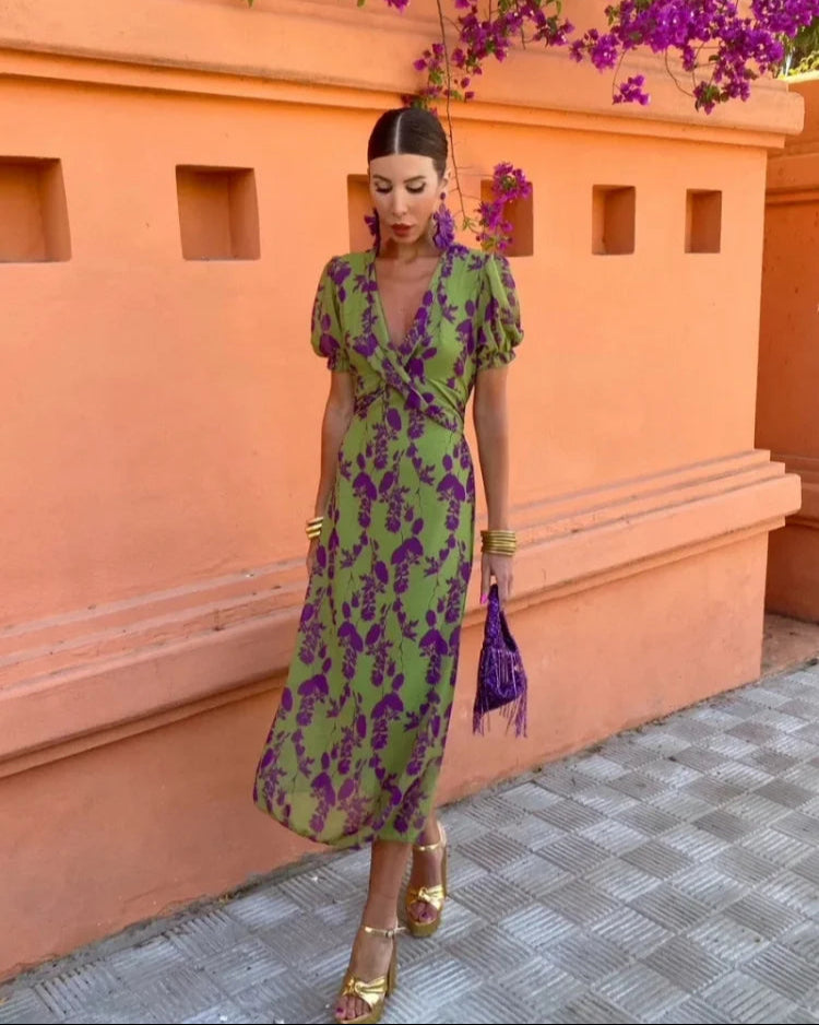 Camille | Robe d'été Élégante et Fluide pour Femmes en Tissu Léger 3