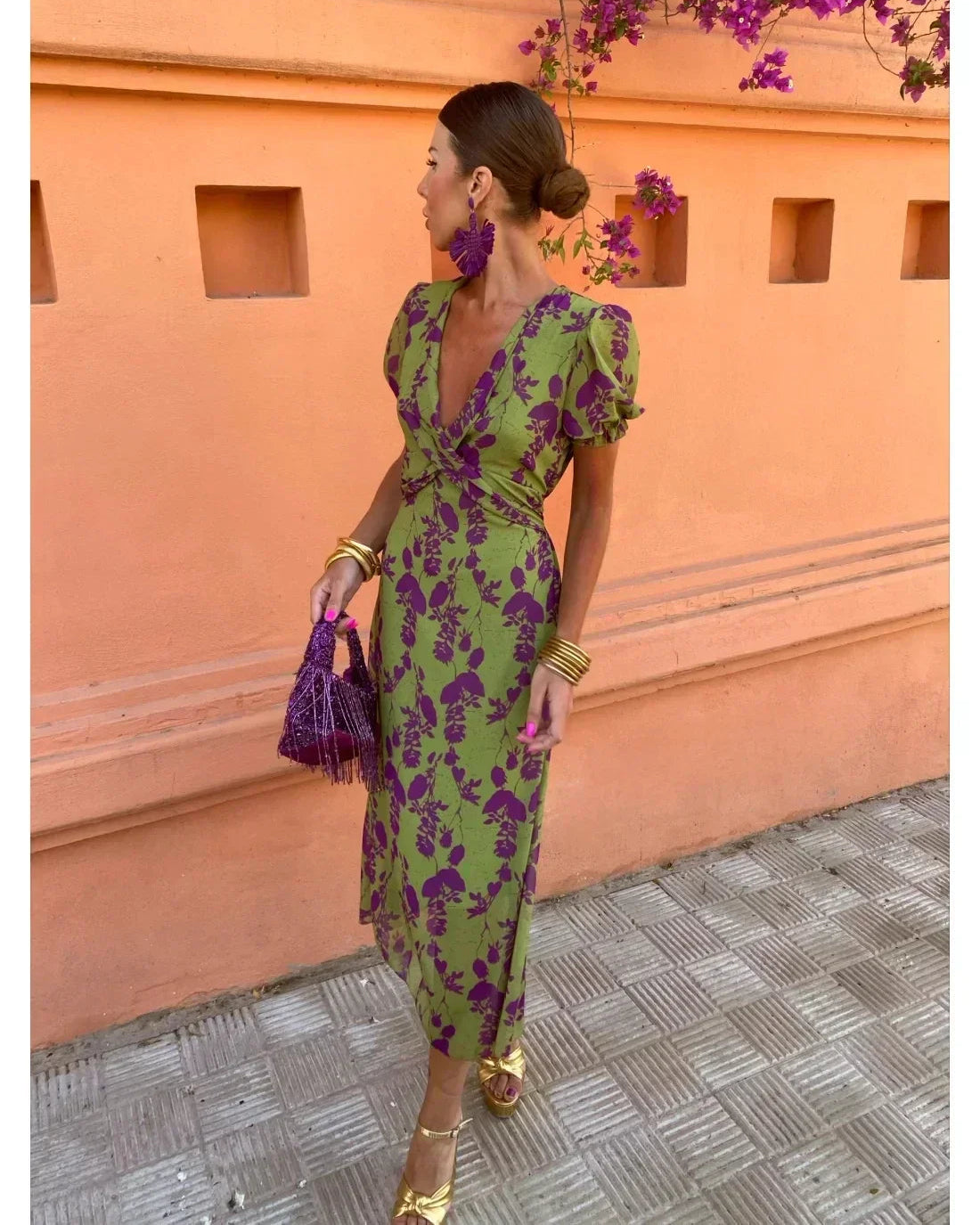 Camille | Robe d'été Élégante et Fluide pour Femmes en Tissu Léger 4