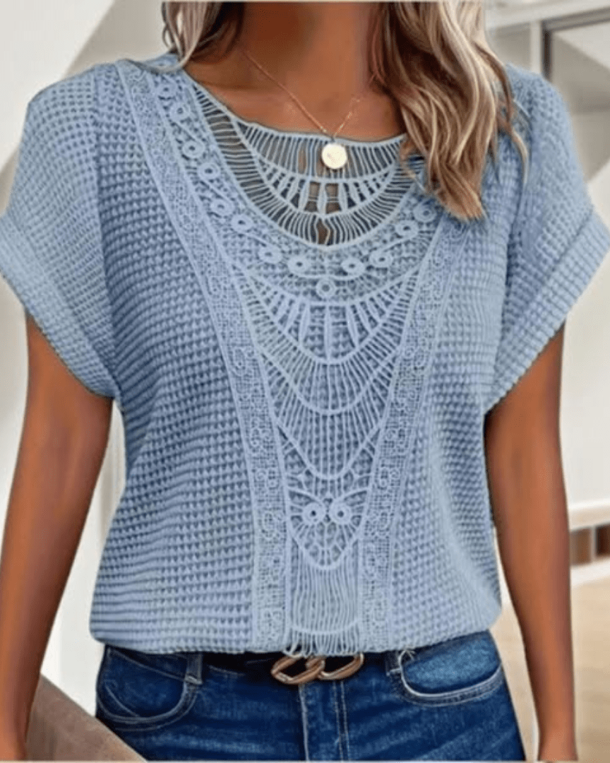 Clara | Élégante Blouse Ibiza en Dentelle pour Femmes 6