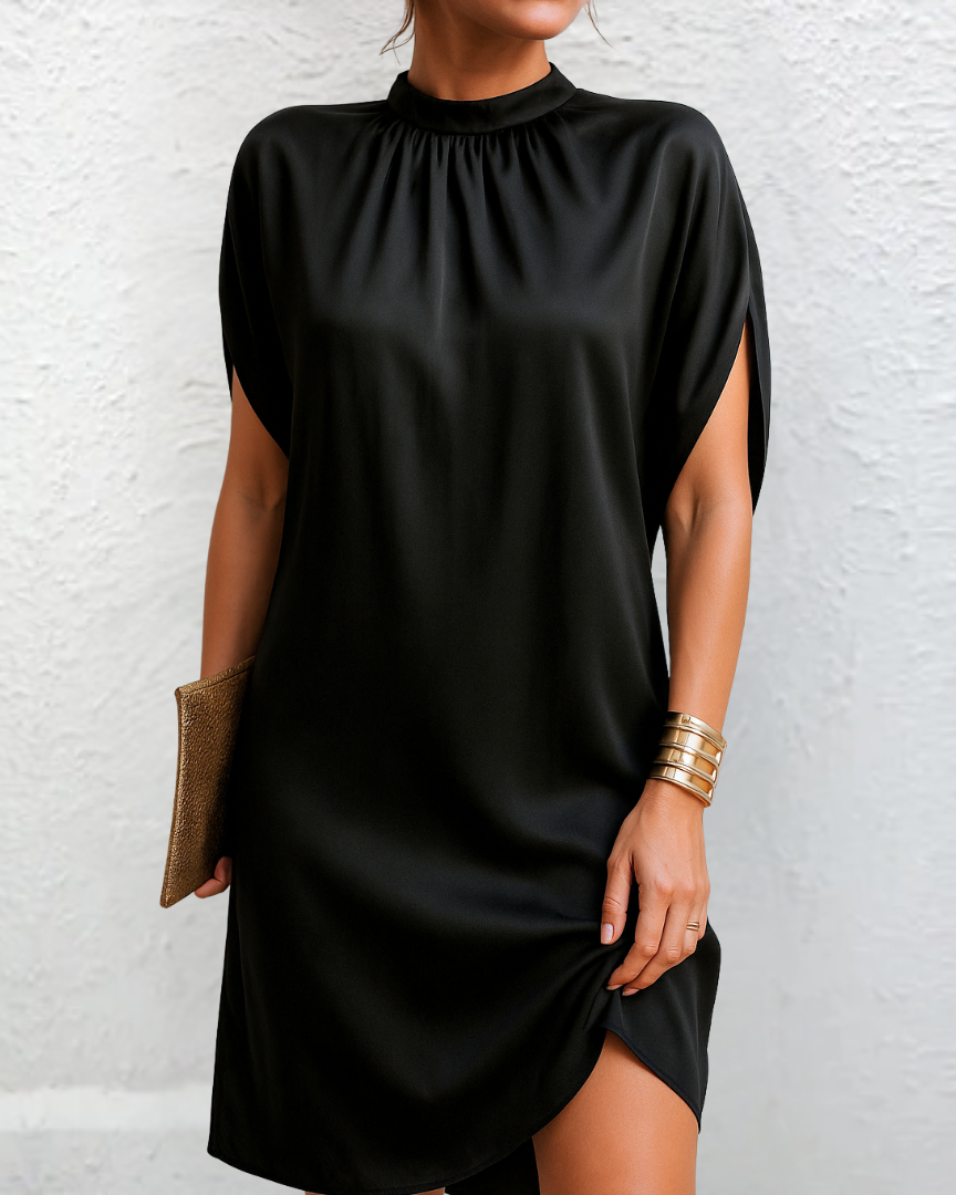 Clara | Élégante Robe Maxi Sans Manches pour Femmes avec Fente Latérale 0