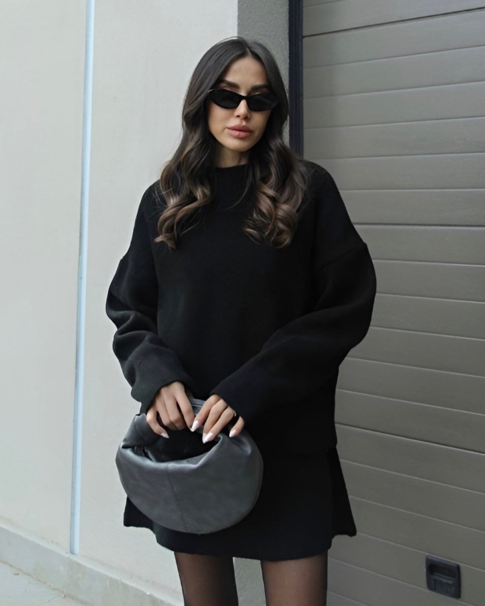 Clara | Ensemble Décontracté en Tricot avec Pull et Short pour Femmes 4