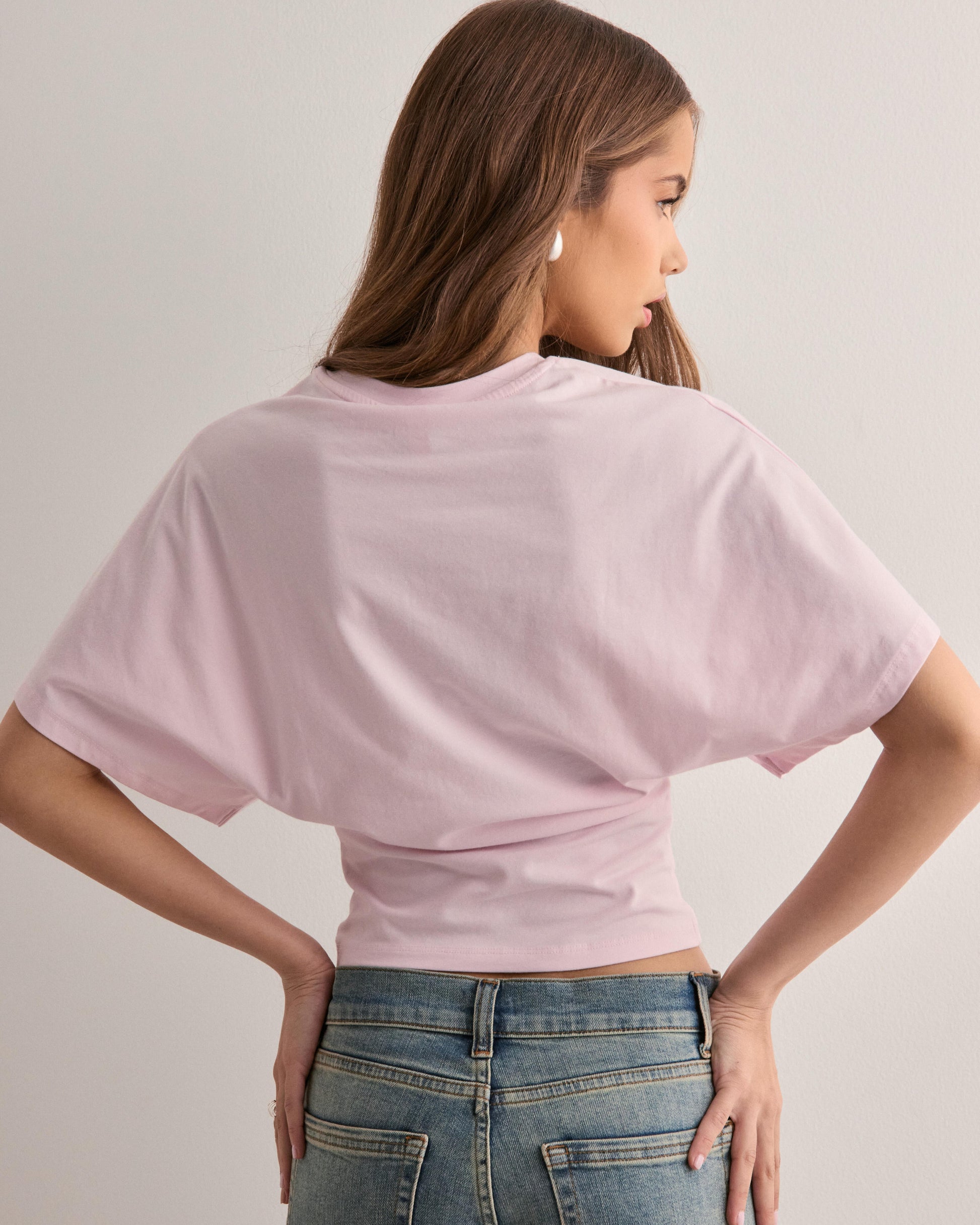 Clara | Haut Court Ajusté à Manches Amples pour Femmes Chic et Élégant 5