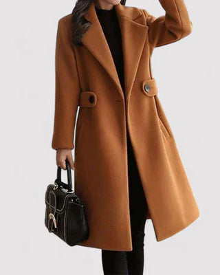 Clara | Manteau en Laine Ajusté Élégant pour Femme - Confort et Style Sophistiqué 4