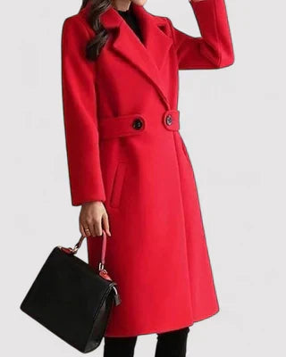 Clara | Manteau en Laine Ajusté Élégant pour Femme - Confort et Style Sophistiqué 7