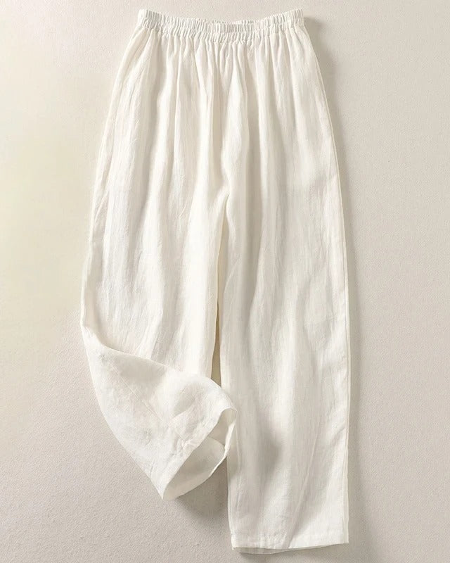 Clara | Pantalon Décontracté en Lin Respirant pour Femmes 2