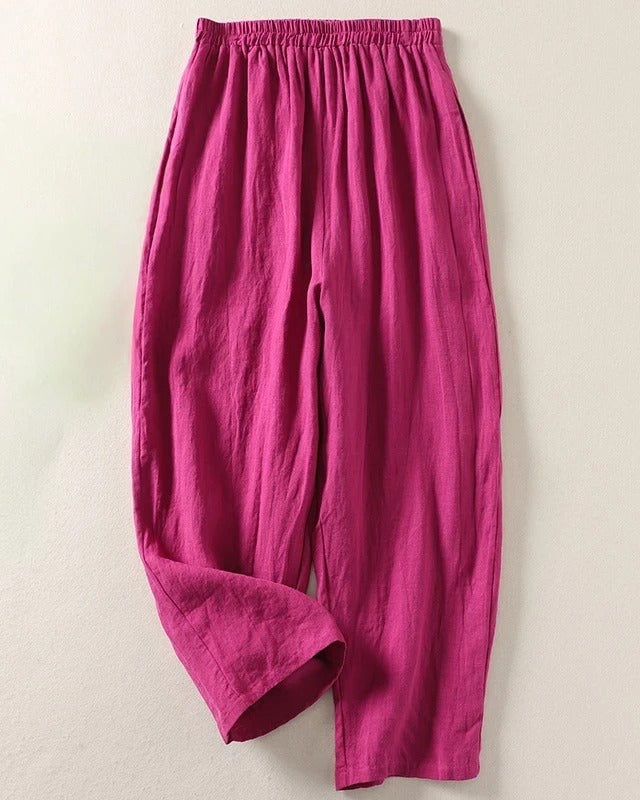 Clara | Pantalon Décontracté en Lin Respirant pour Femmes 6