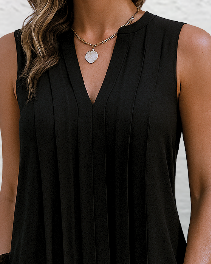 Clara | Robe Élégante à Encolure en V pour Femmes, Style Intemporel et Polyvalent 3