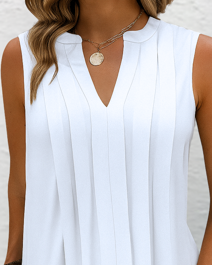 Clara | Robe Élégante à Encolure en V pour Femmes, Style Intemporel et Polyvalent 7