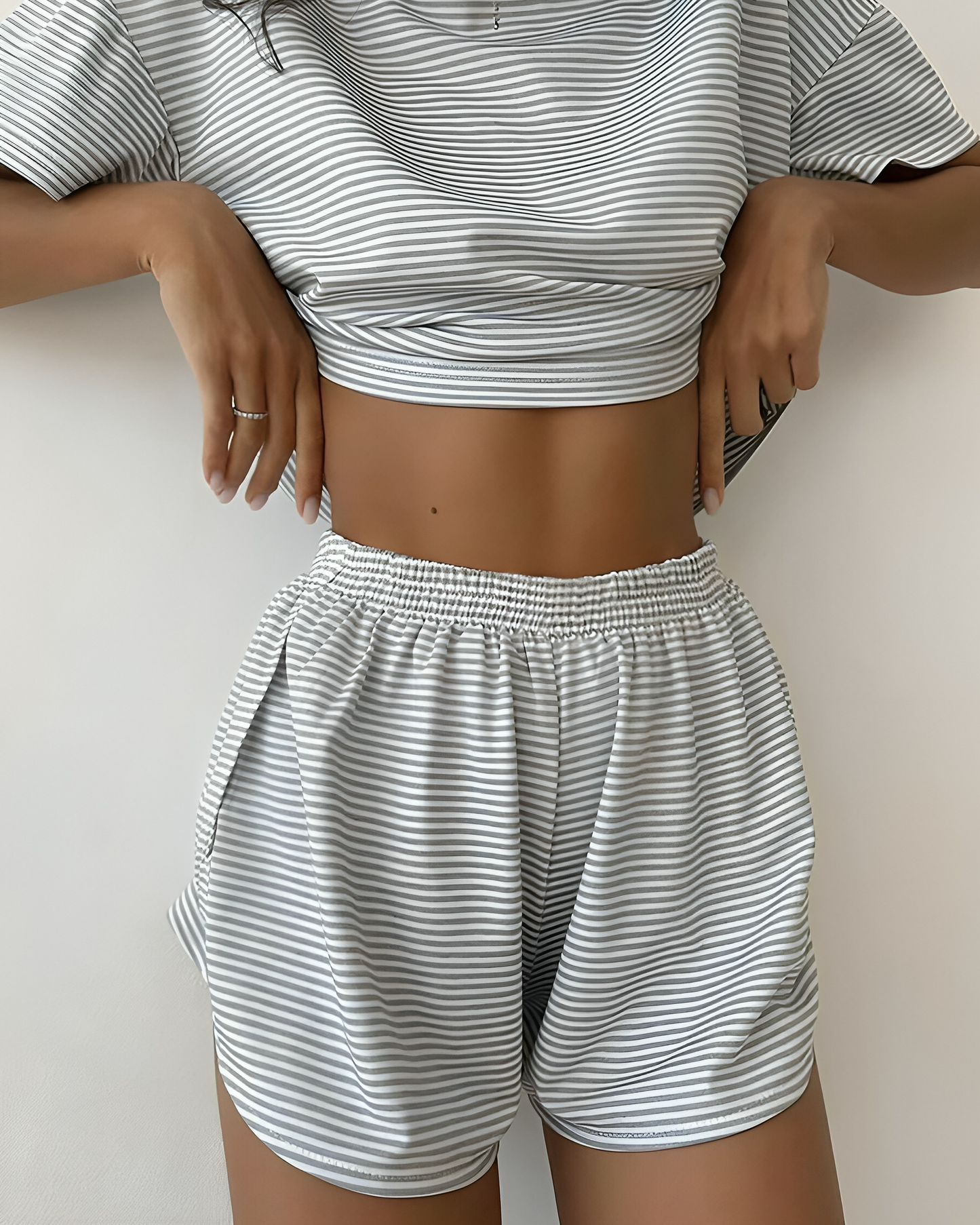 Léa | Ensemble de Loungewear Confortable à Pantalon Court pour Femmes 2