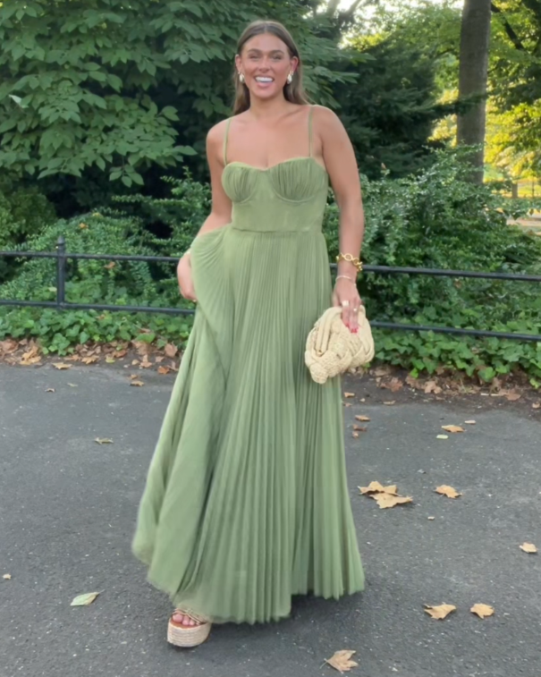 Léa | Robe Midi Élégante à Dos Ouvert pour Femmes en Polyester 3