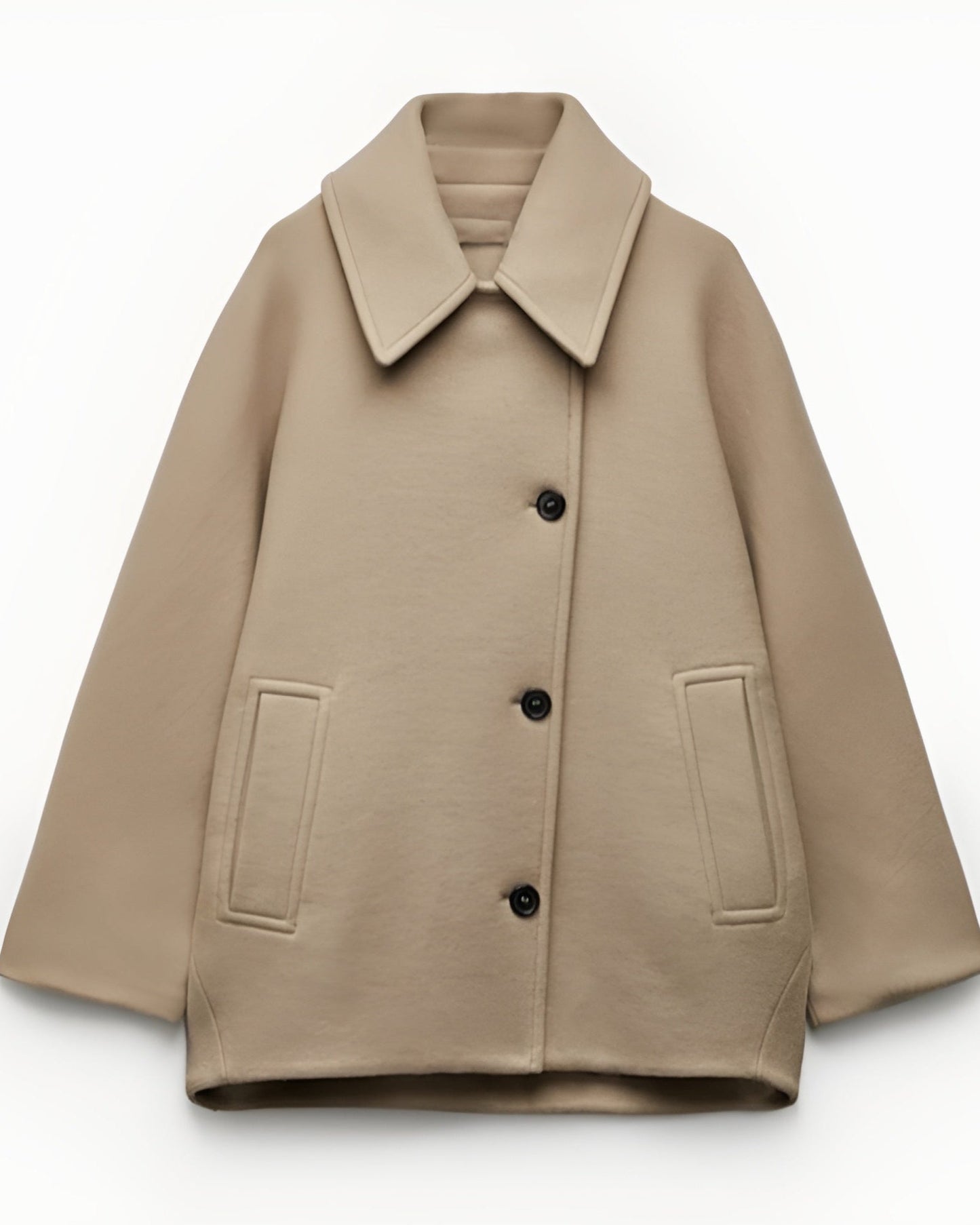 Lila | Manteau Tailleur Oversize Élégant pour Femmes avec Double Boutonnage 0