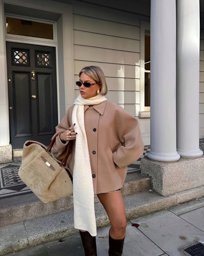 Lila | Manteau Tailleur Oversize Élégant pour Femmes avec Double Boutonnage 7