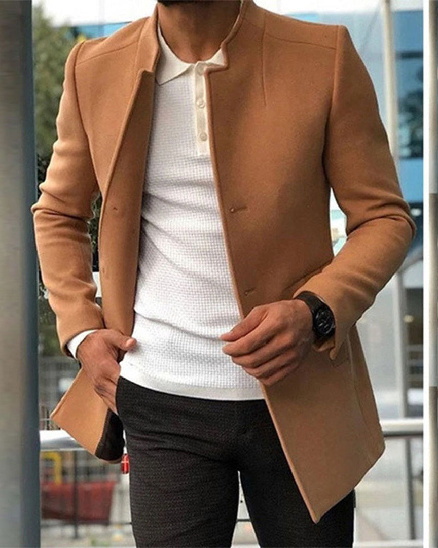 Lucas | Veste Classique à Manches Longues pour Hommes - Élégance et Confort 0