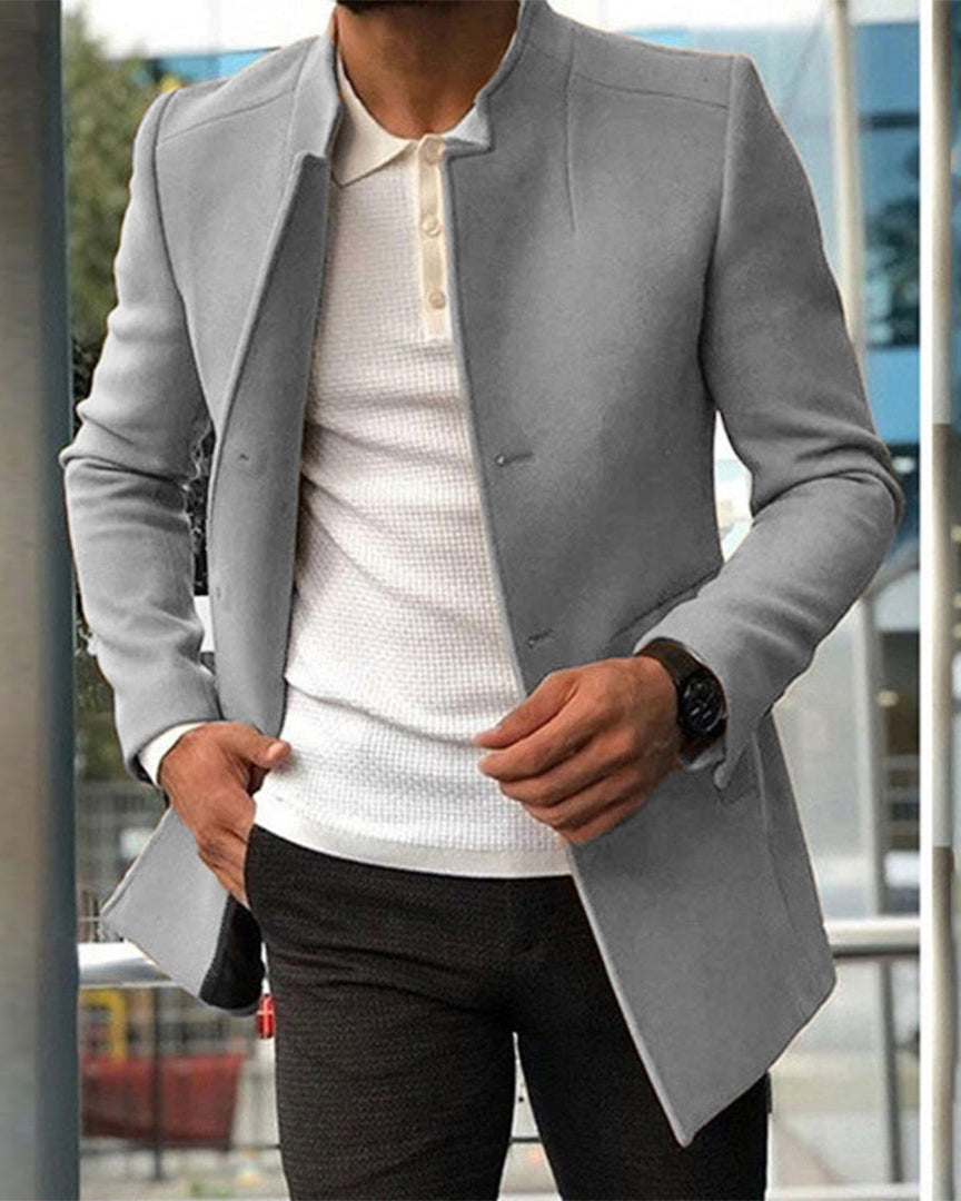 Lucas | Veste Classique à Manches Longues pour Hommes - Élégance et Confort 1