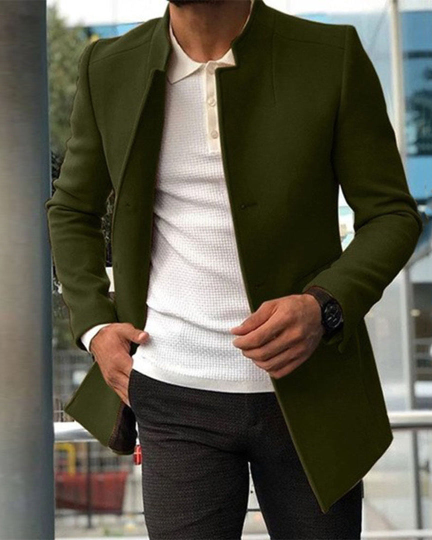 Lucas | Veste Classique à Manches Longues pour Hommes - Élégance et Confort 4