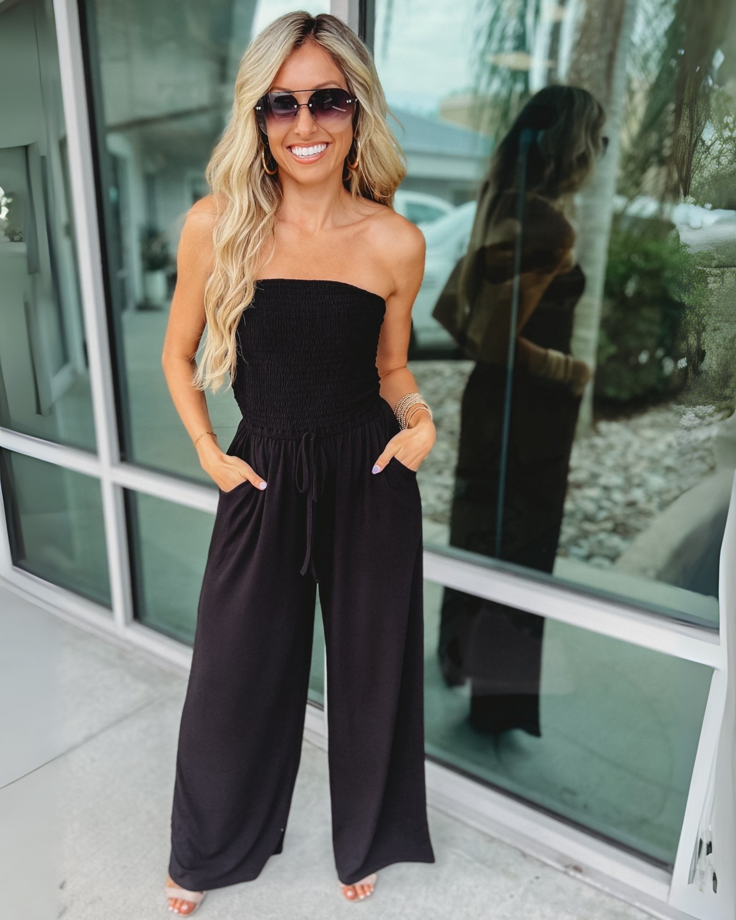 Joséphine | Combinaison Décontractée Sans Épaules Tendance pour Femmes