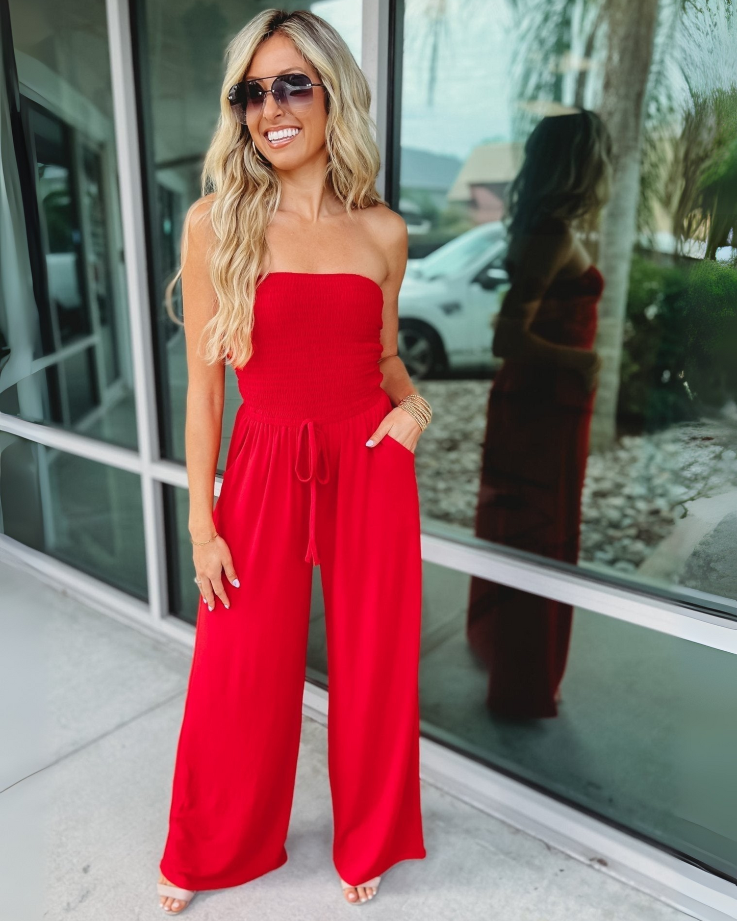 Joséphine | Combinaison Décontractée Sans Épaules Tendance pour Femmes