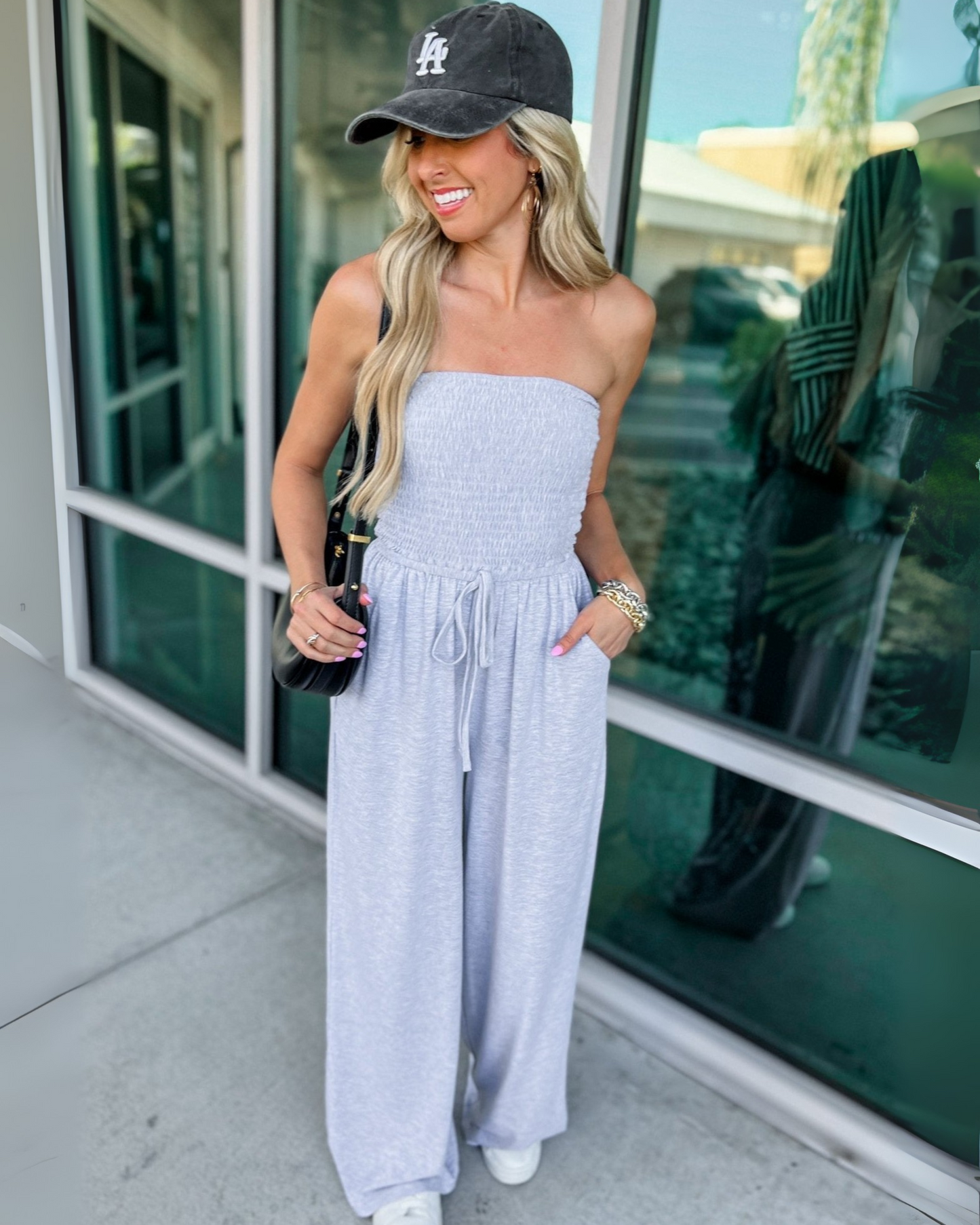 Joséphine | Combinaison Décontractée Sans Épaules Tendance pour Femmes