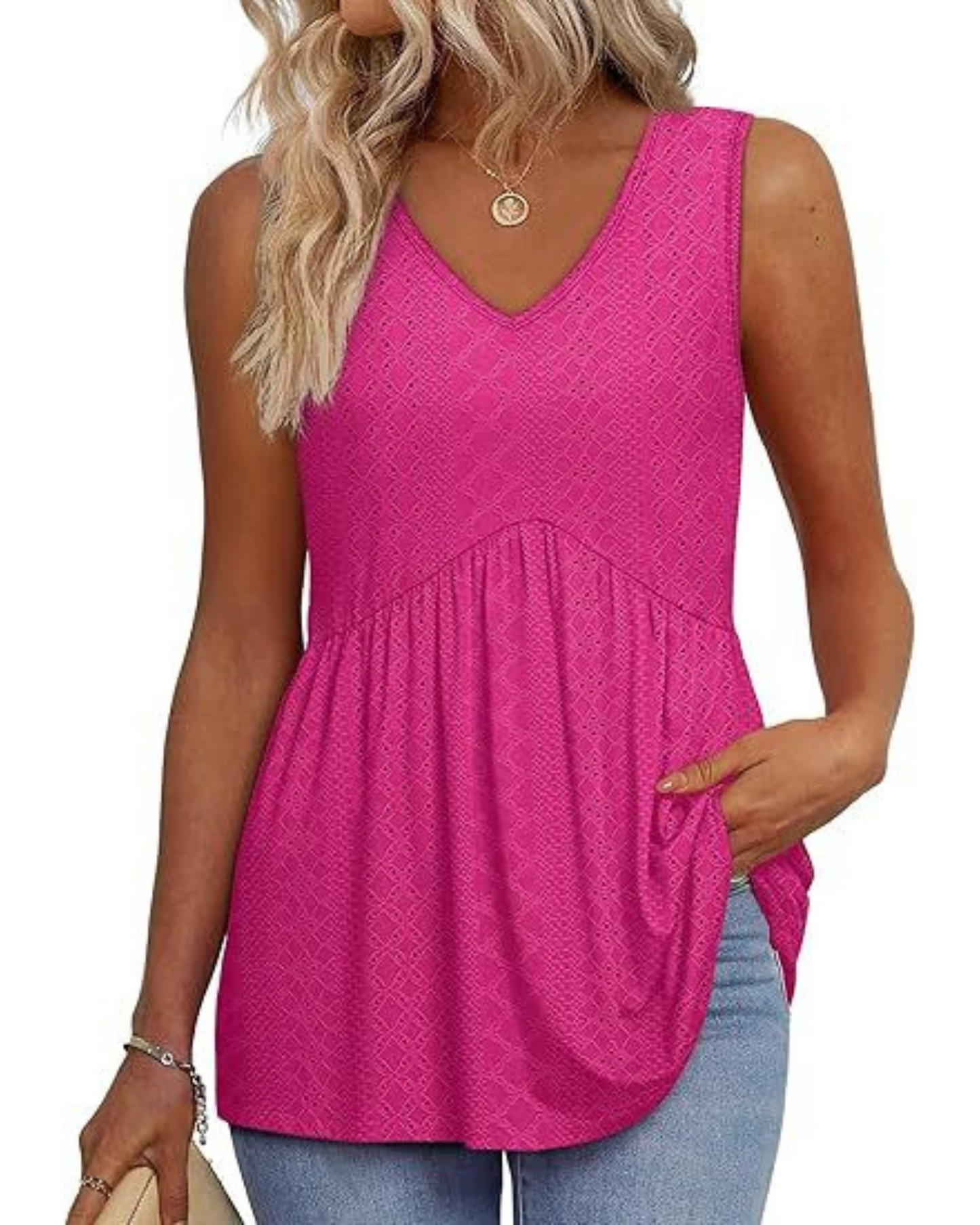 Philomène | Top Décontracté Sans Manches Élégant pour Femmes, Idéal Pour Printemps et Été